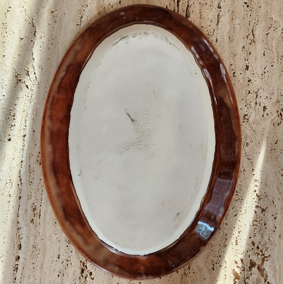 Good Earth Pottery Medium Oval Platter by Richie Watts - Picture 3 of 8